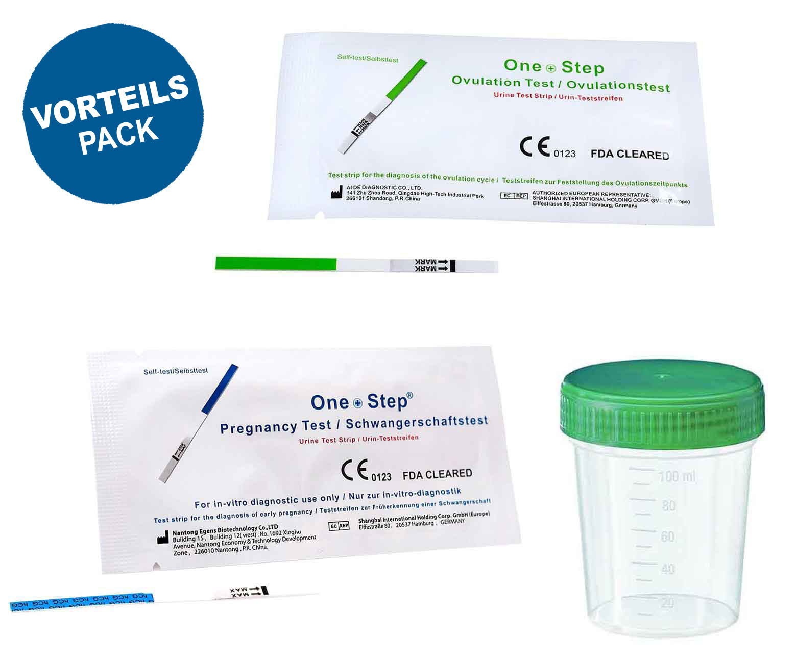 One+Step Kombipaket 60 Ovulationstests und 20 Frühschwangerschaftstests_ Amazon.de_ Drogerie & Körperpflege