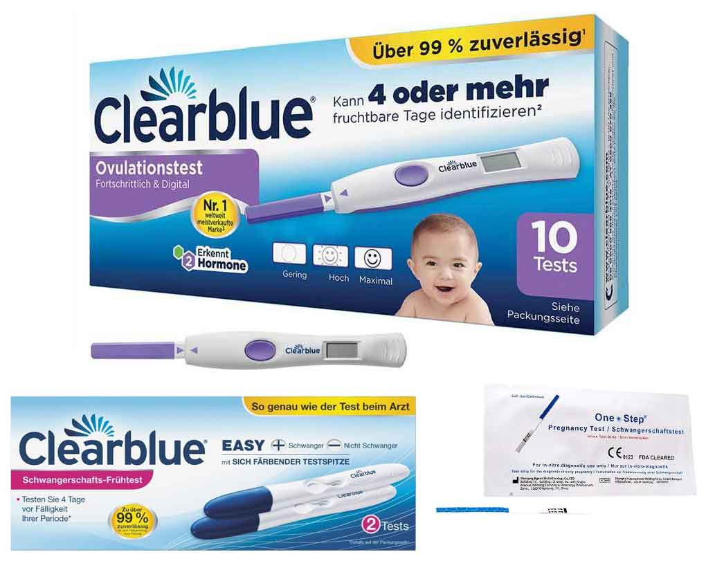 Clearblue Kinderwunsch Ovulationstest Fortschrittlich & Digital - Fruchtbarkeitstest für Eisprung, 10 Tests_ Amazon.de_ Drogerie und Körperpflege
