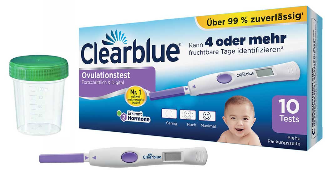 time4baby Clearblue Ovulationstest 2.0 Clearblue