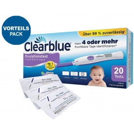 Clearblue Ovulationstest Fortschrittlich & Digital, 20 Tests, 1er Pack (1 x 20 Stück) plus 5 OneStep Schwangerschaftstests 10 miu_ Amazon.de_ Drogerie & Körperpflege.jpg