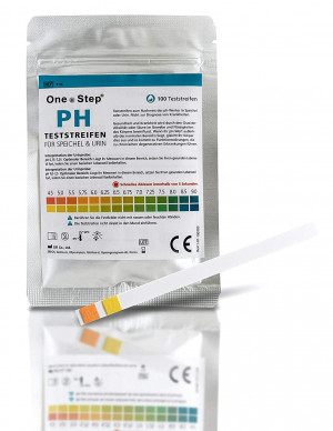 100 One+Step pH Wert Teststreifen für Urin UND Speichel - pH Test zur Ermittlung ph Wert_ Amazon.de