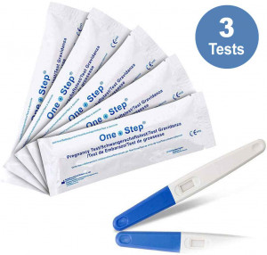 3 One Step Schwangerschaftstests (Mittelstrahltest) 10miu/ml