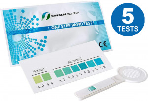 Vaginalpilz-Test, Vaginaler pH-Selbsttest, Scheidenpilz Schnelltest - 5 Stück_ Amazon.de_ Drogerie & Körperpflege